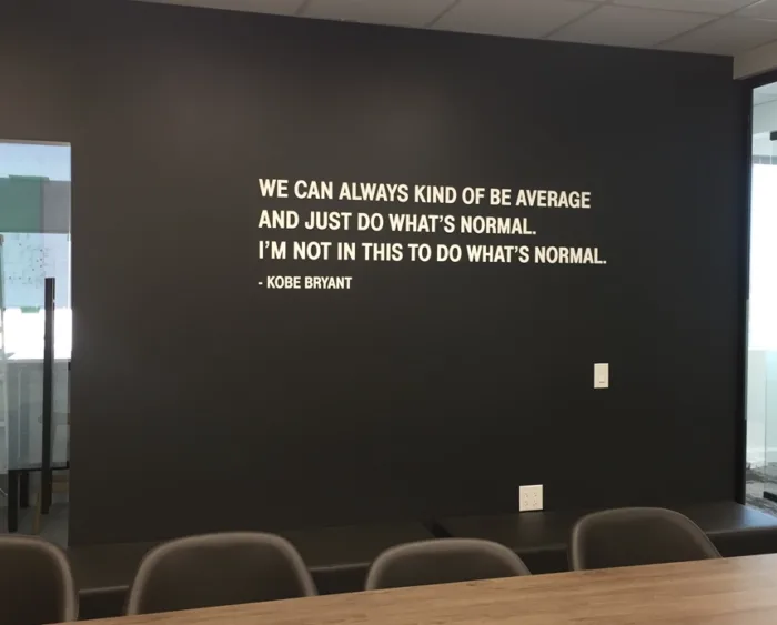 Custom Vinyl Lettering