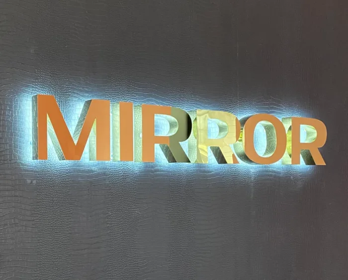 Interior Lit Channel Letters